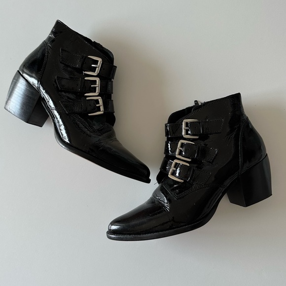 Aldo western-inspired ankle boots - Picture 1 of 2